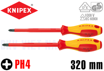Tô vít cách điện Knipex 98 24 04