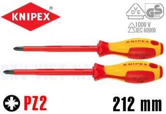 Tô vít cách điện Knipex 98 25 02