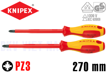 Tô vít cách điện Knipex 98 25 03