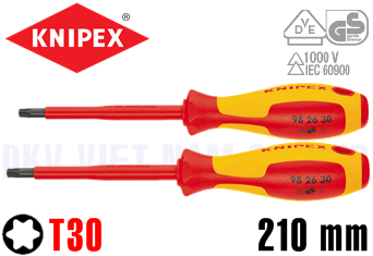 Tô vít cách điện Knipex 98 26 30