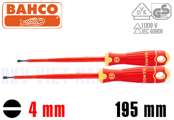 Tô vít cách điện Bahco SB196.040.100
