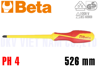 Tô vít cách điện Beta 1272MQ 4X10X200