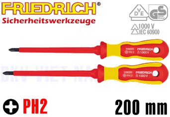 Tô vít cách điện Friedrich 209205