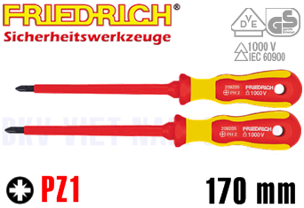 Tô vít cách điện Friedrich 212106