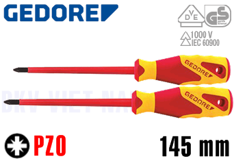 Tô vít cách điện Gedore VDE 2160 PZ 0