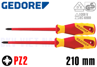 Tô vít cách điện Gedore VDE 2160 PZ 2