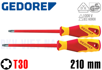 Tô vít cách điện Gedore VDE 2163 TX T30