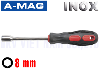 Tô vít cắm khẩu Inox A-Mag 0341080E