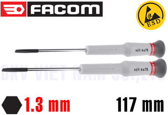 Tô vít chống tĩnh điện Facom 84E.1,3X35