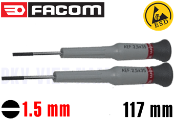 Tô vít chống tĩnh điện Facom AEF.1,5X35