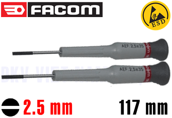 Tô vít chống tĩnh điện Facom AEF.2,5X35