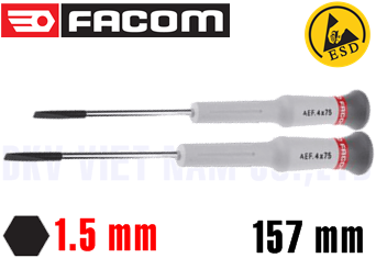 Tô vít chống tĩnh điện Facom 84E.1,5X75