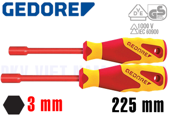 Tô vít cách điện Gedore VDE 2133 3