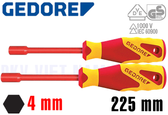 Tô vít cách điện Gedore VDE 2133 4