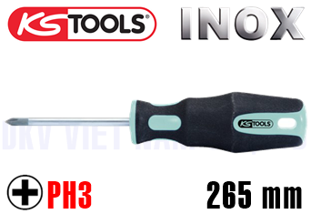 Tô vít 4 cạnh Inox KS Tools 153.1022