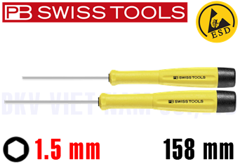 Tô vít chống tĩnh điện PB 8123.1,5-65 ESD