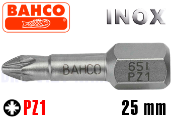 Vít cắm lục Inox Bahco 65l/PZ1