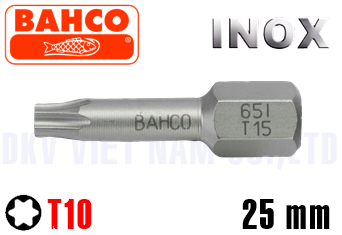 Vít cắm lục Inox Bahco 65l/T10