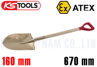 Xẻng chống cháy nổ Ks Tools 963.9632