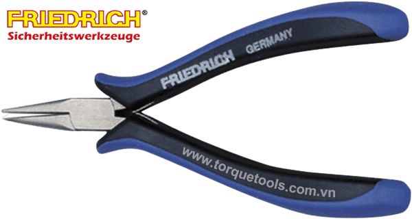 kim mui nhon chong tinh dien FRIEDRICH 118651, FRIEDRICH esd snipe nose pliers 118651