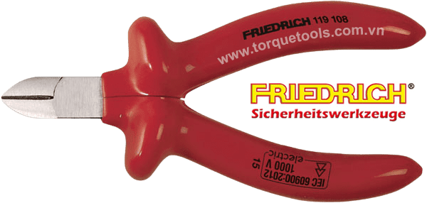 kim cách điện FRIEDRICH 119108, FRIEDRICH vde combination pliers 119108
