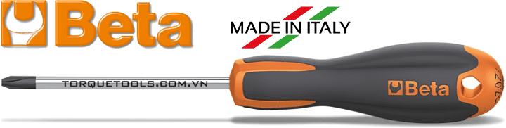 Tô vít 4 cạnh Beta 1202E 3X60, Beta phillips scewdriver 1202E 3X60