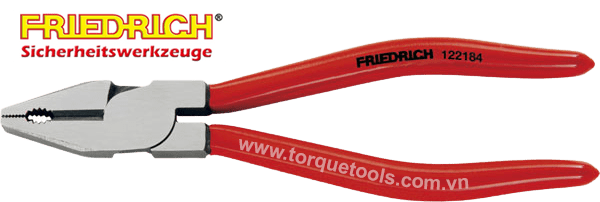 Kìm Cắt Friedrich 122207, Friedrich combination pliers 122207
