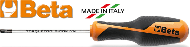 Tô vít 6 cạnh Beta 1268RTX 9, Beta evox scewdriver for tamper resistant Torx® 1268RTX 9