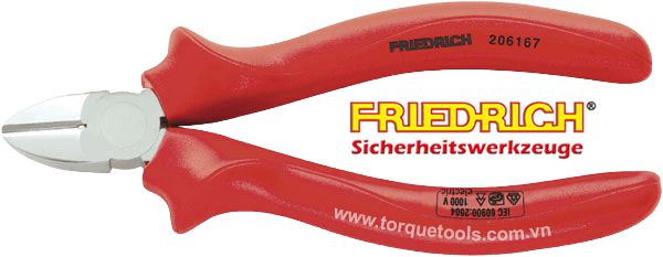 kim cách điện FRIEDRICH 206181, FRIEDRICH vde combination pliers 206181