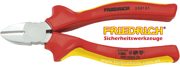 kim cách điện FRIEDRICH 208161, FRIEDRICH vde combination pliers 208161