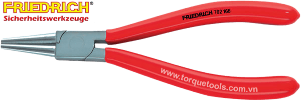 Kìm mũi nhọn FRIEDRICH 762168, FRIEDRICH flat nose pliers 762168