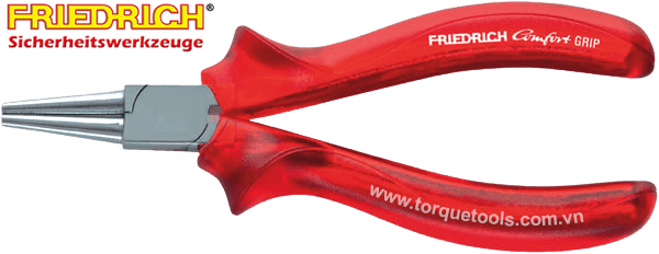 Kìm mũi nhọn FRIEDRICH 767163, FRIEDRICH flat nose pliers 767163