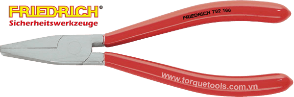 Kìm mũi nhọn FRIEDRICH 782166, FRIEDRICH flat nose pliers 782166
