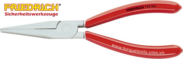 Kìm mũi nhọn FRIEDRICH 792165, FRIEDRICH flat nose pliers 792165