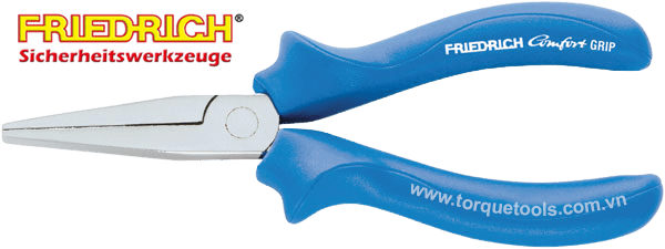 Kìm mũi nhọn FRIEDRICH 795166, FRIEDRICH flat nose pliers 795166