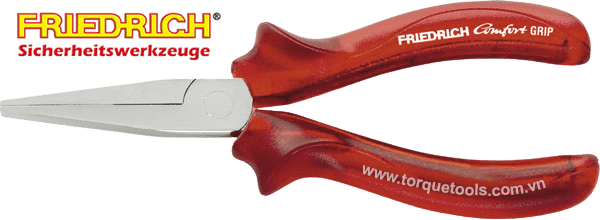 Kìm mũi nhọn FRIEDRICH 797160, FRIEDRICH flat nose pliers 797160