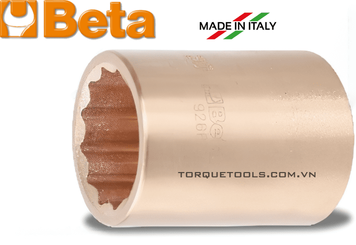 Khẩu chụp bulong chống cháy nổ Beta 911BA 10, đầu chụp bulong chống cháy nổ Beta 911BA 10, Beta non sparking socket 911BA 10