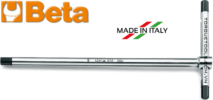 Lục giác chữ T Beta 951AS 3/32, Beta t-handle wrench 951AS 3/32