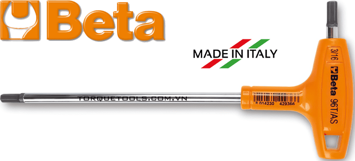 Lục giác chữ T Beta 96T-AS 3/32, Beta hexagon key wrench 96T-AS 3/32