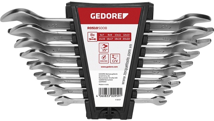 bo co le Gedore Red R05105008, Gedore Red wrench set R05105008