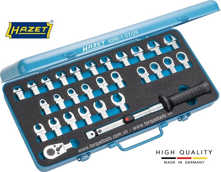 Bộ cờ lê lực Hazet 6290-1 CT/29, Hazet torque wrench set 6290-1 CT/29
