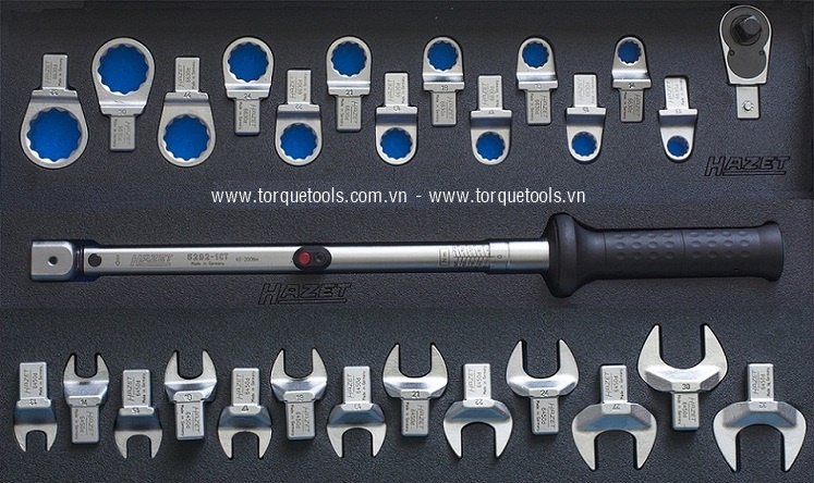 Bộ cờ lê lực Hazet 6292-1 CT/28, Hazet torque wrench set 6292-1 CT/28