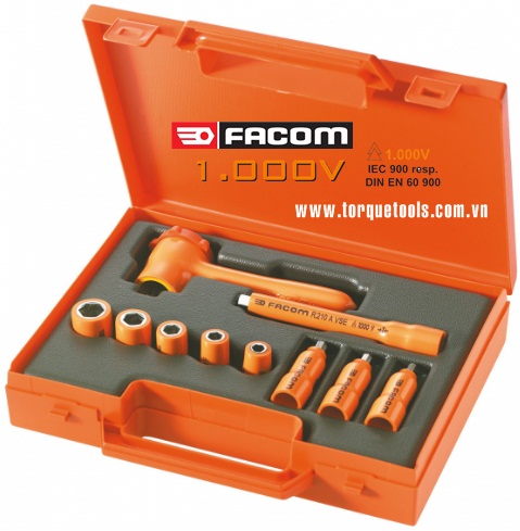 bo dung cu cach dien Facom R.400AVSE, Facom vde tools set R.400AVSE