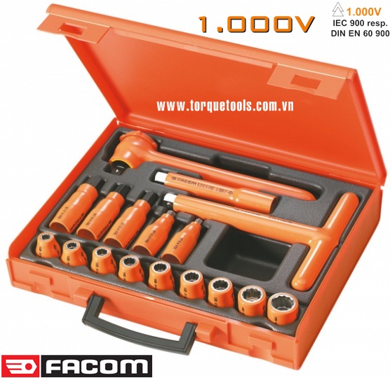 bo dung cu cach dien Facom S.401AVSE, Facom vde tools set S.401AVSE