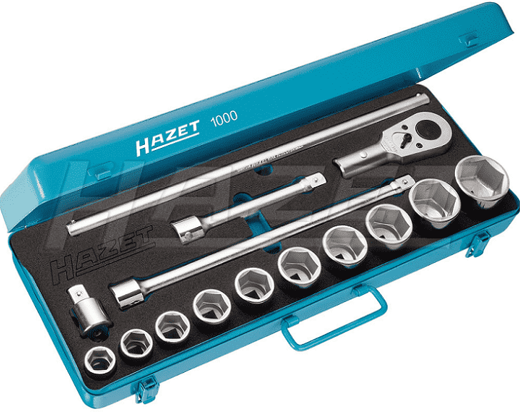 bo khau hazet 1000, hazet socket set 1000