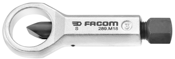 cat dai oc Facom 289.M18, Facom nut splitter 289.M18