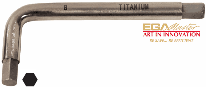 chia van luc giac Titanium Egamaster 71972 , Egamaster titanium hexagon key wrench 71972 