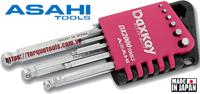 bo luc lang asahi DWS0910 , asahi hexagon key wrench DWS0910