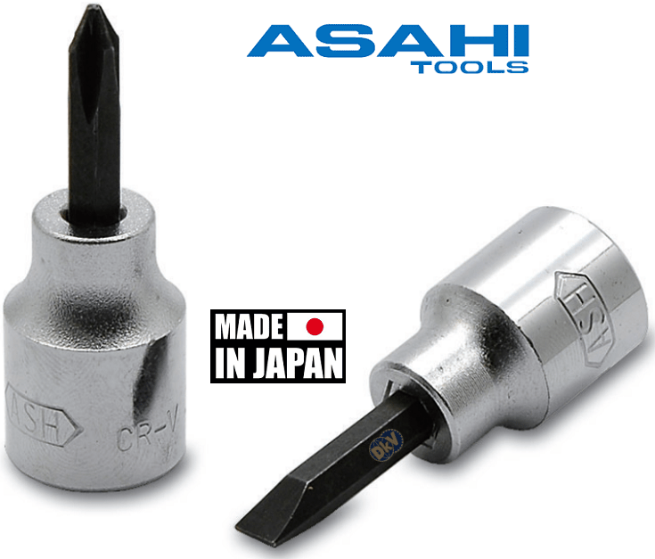 Khẩu vít Asahi VD3002, Asahi Driver Bit Socket VD3002