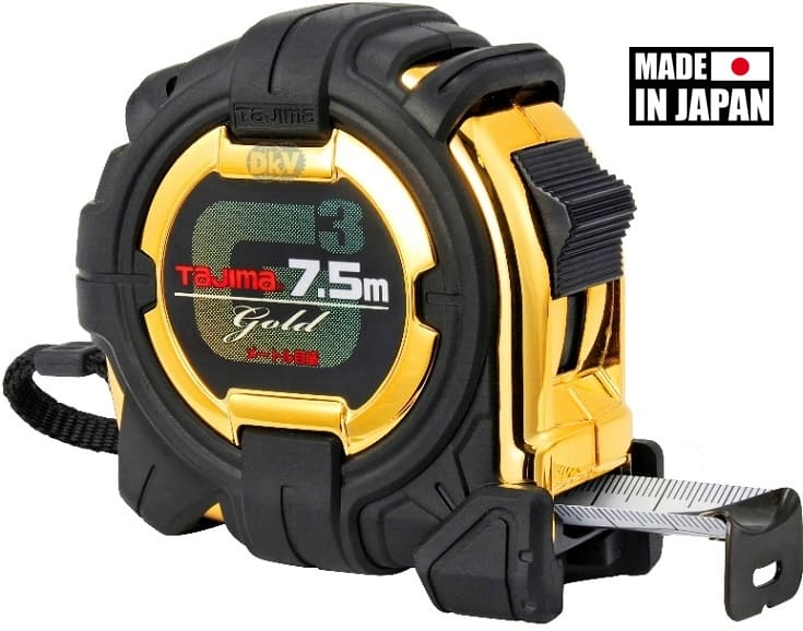 Thước cuộn dây Tajima G3GL25-75BL, Tajima tape measure G3GL25-75BL